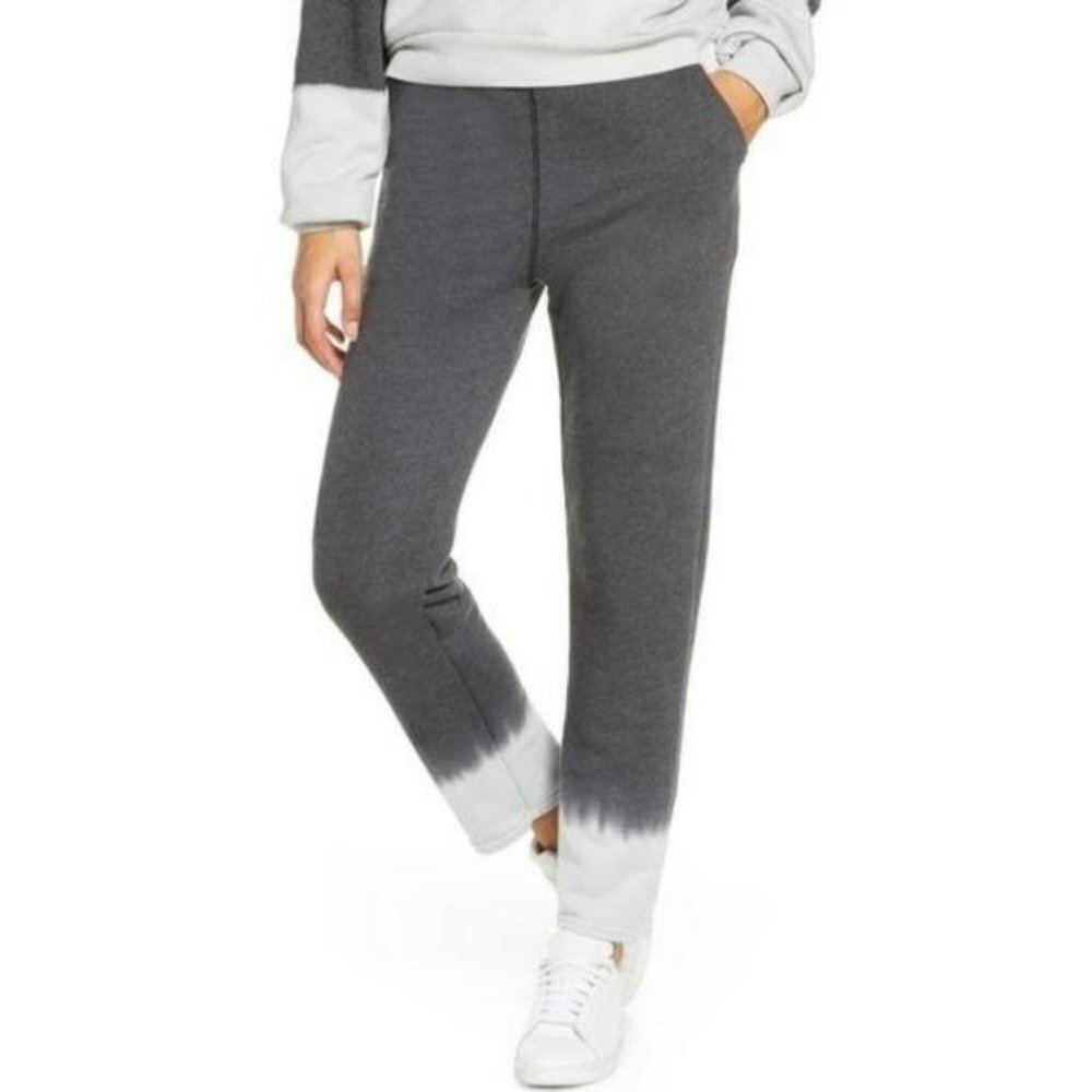 NWT Zella Gray Forged Dip Dye Jogger Sweatpants